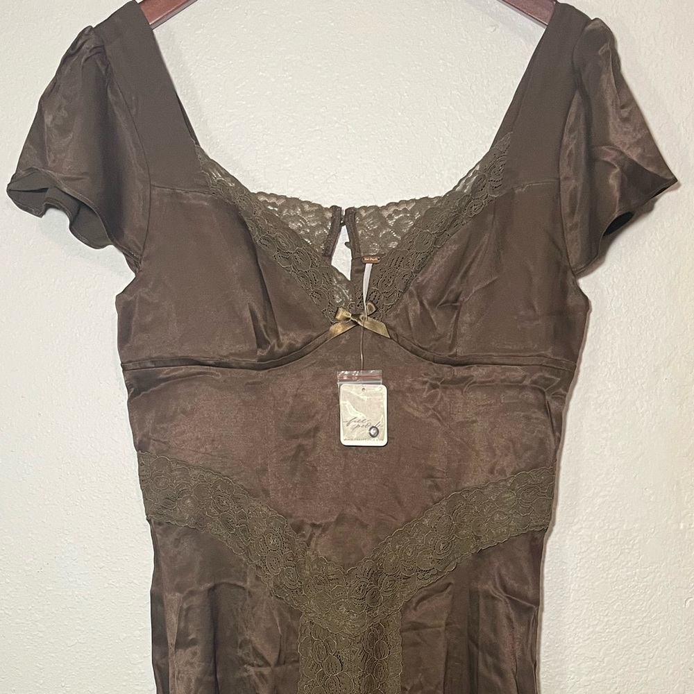 NWT! Free People Pink Skies Midi Dress - Picture 7 of 16